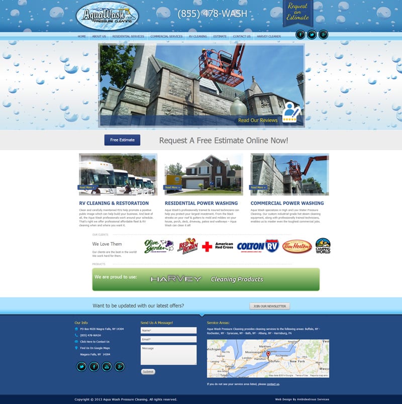 Aquawash - Ambidextrous Services Aqua Wash Pressure Clean