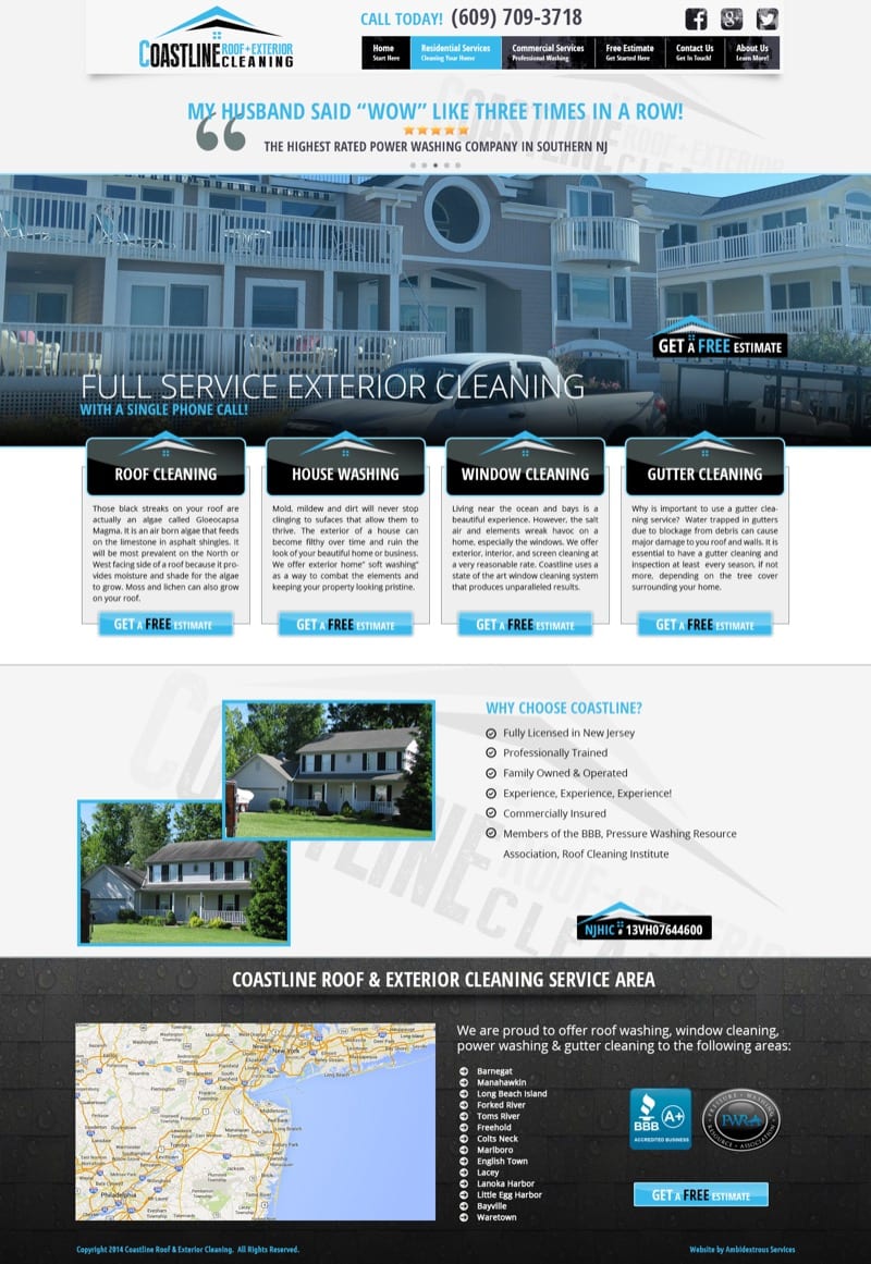 Coastline Cleaning - Ambidextrous Services Coastline Cleaning