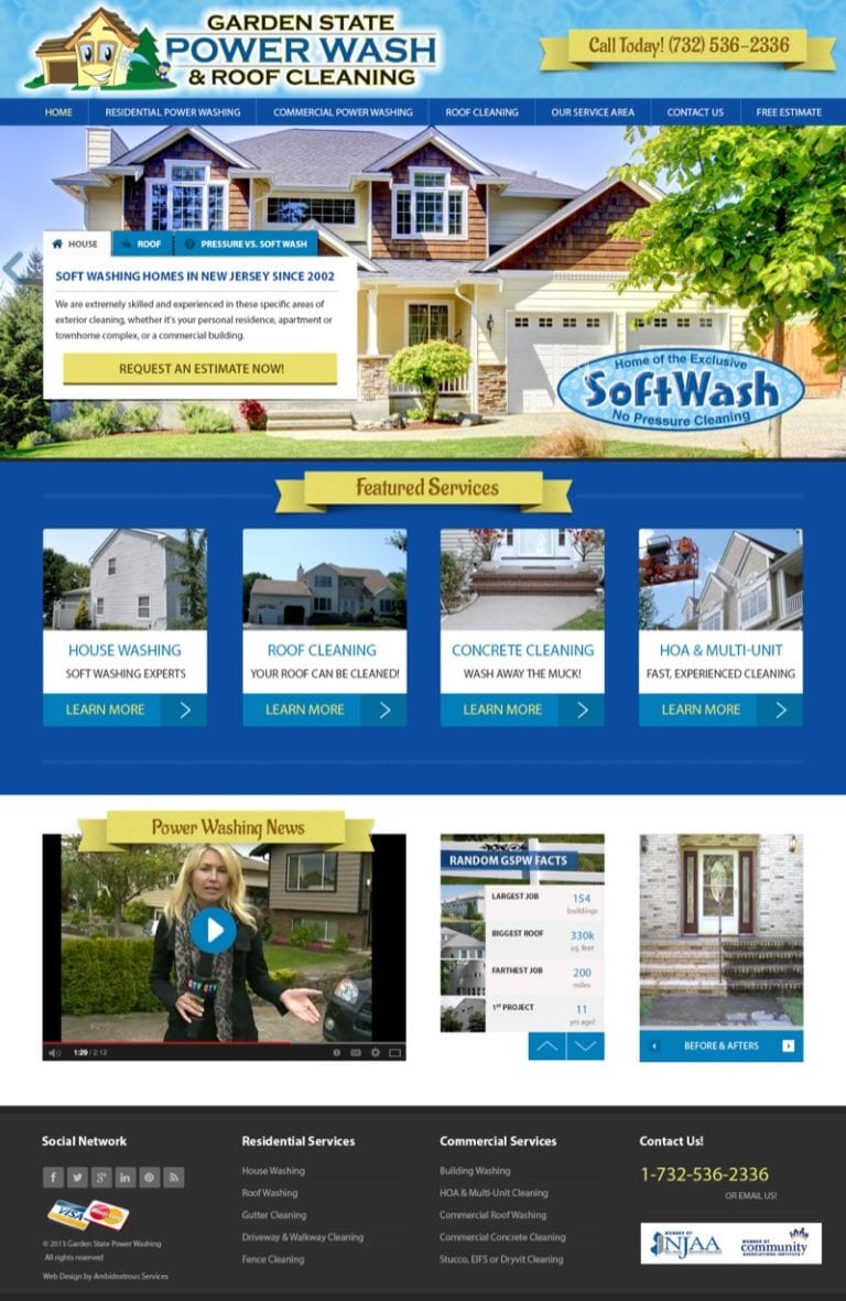 Garden State Powerwashing and Roof Cleaning