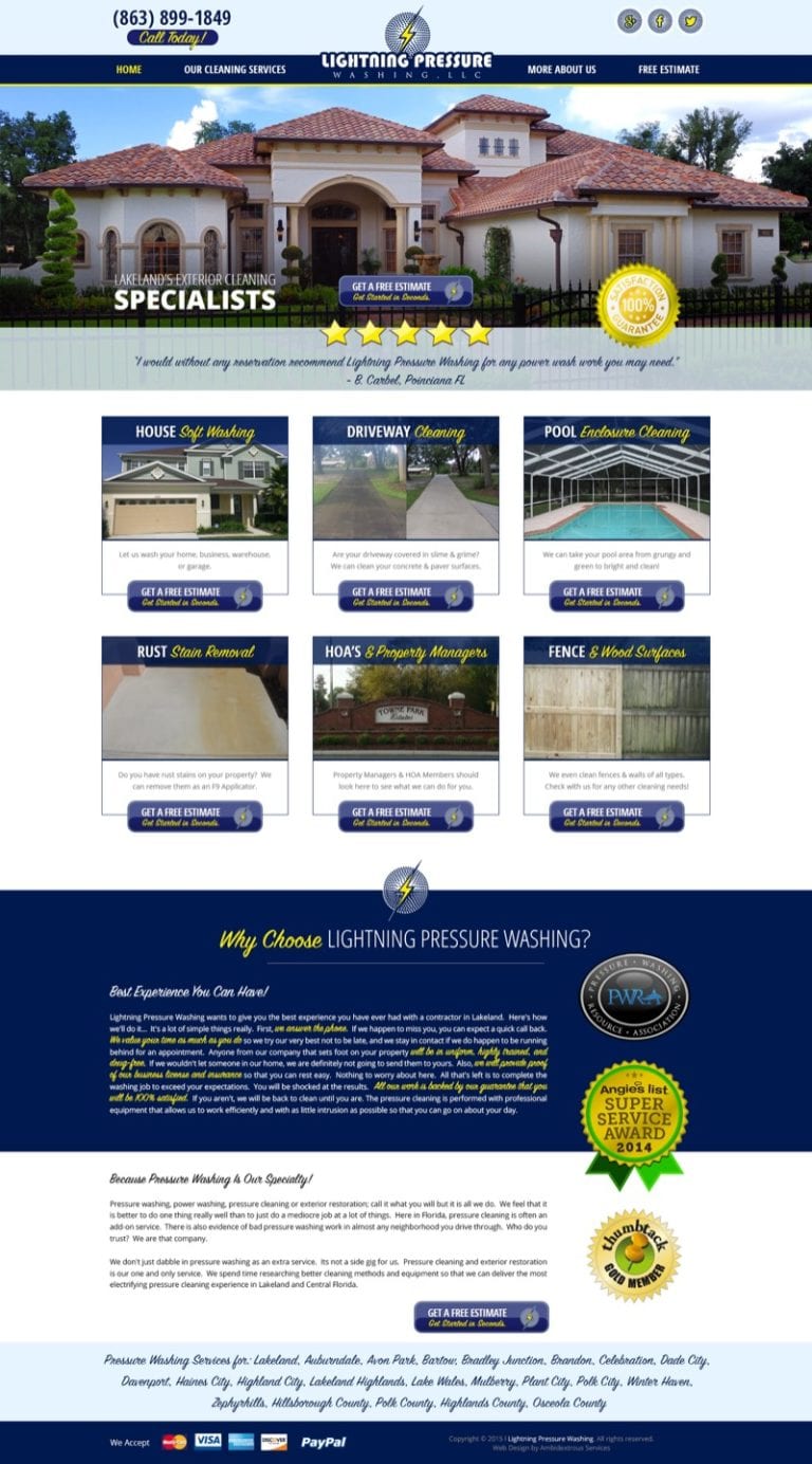 Lighting Pressure Washing, LLC