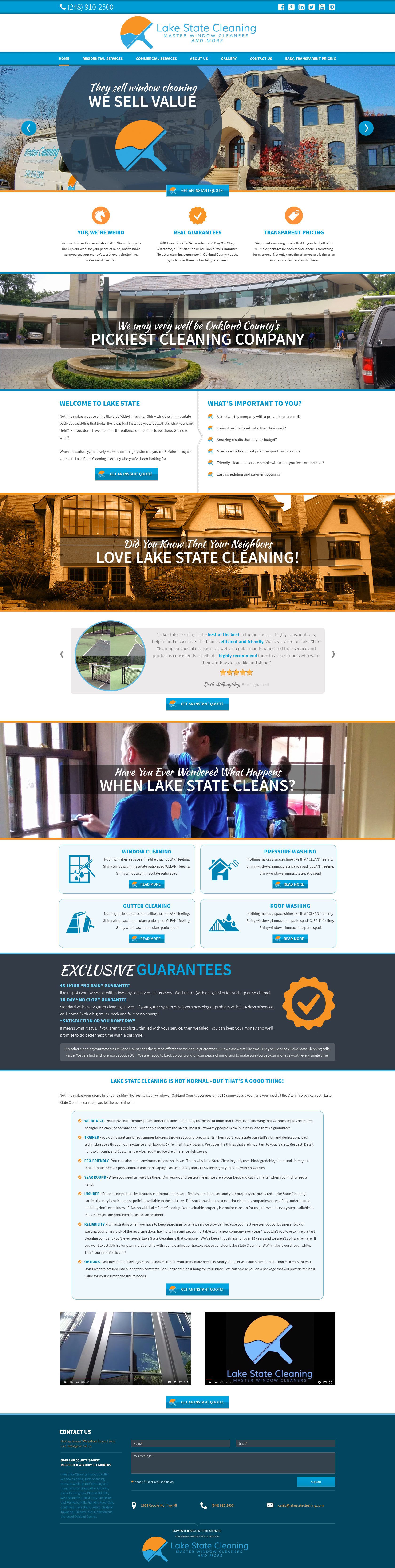 Lake State Window Cleaning Lake State Window Cleaning